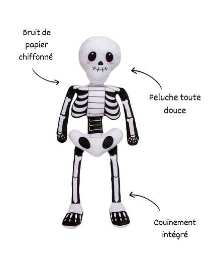Peluche Monsieur squelette – Halloween 🎃